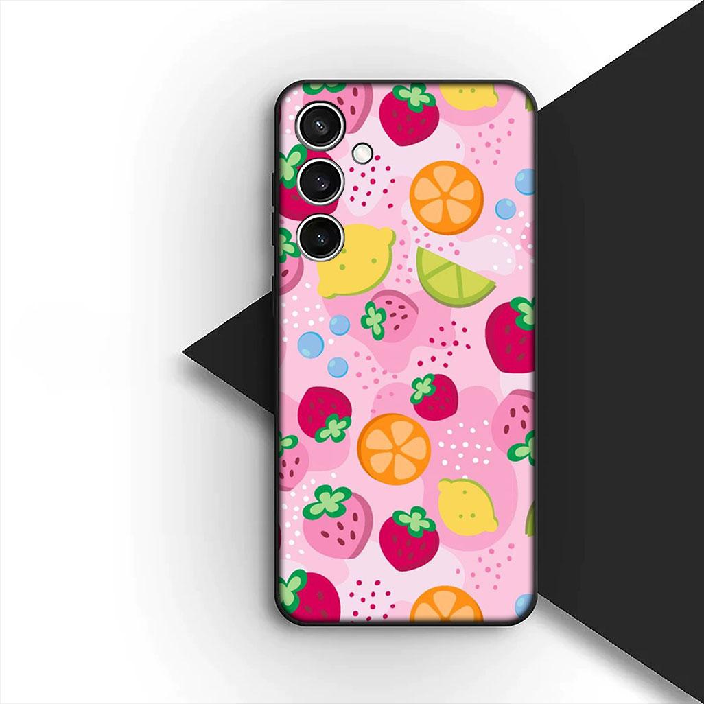 

Cover for Motorola Moto G55 G45 G75 G85 G35 Edge 50 30 Fusion 40 NEO Ultra Pro Phone Case Watermelon Fruit Strawberry Summer Motorola Edge 40 Neo