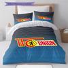 1. FC Union Berlin Pattern Bedding Set Quilt Cover Pillowcase Home Decor Gift (1 * Duvet Cover + 2 * Pillowcase, Without Core)