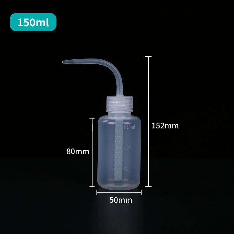 150ml-1000ml Tattoo Wash Bottle Plastic Safety Squeeze Container Diffuser Non Spray Lab Bottle Portable Tattoo Accessories
