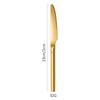 New Stainless Steel Cutlery Set: Knife, Fork, Spoon for Restaurant and Hotel Dining