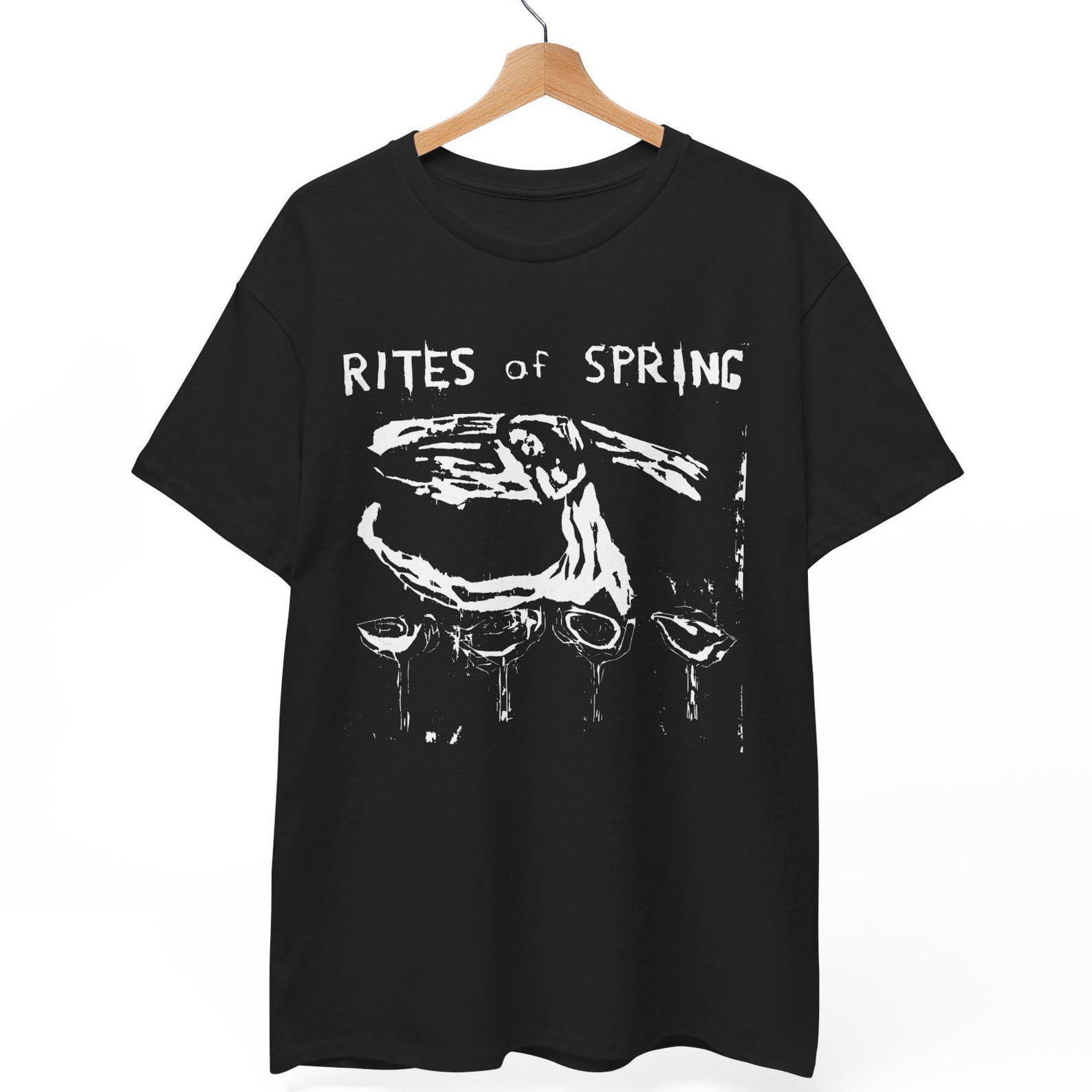 Rites of Spring T-Shirt: Vintage Emo Hardcore Punk Band Tee L