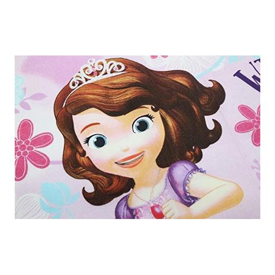 Marushin Handkerchief Disney Sofia the First Flower Style Approx. 30x30cm 100% Cotton Made In Japan