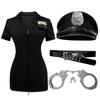 Womens Halloween Cosplay Police Uniform Sexy Party Game Costume S-3XL