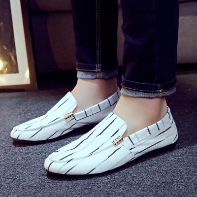 Doudou Shoes Men's Non-slip Old Beijing Cloth Shoes Korean Version of the Trend Summer and Autumn One-pedal Social Guy Shoes Student Casual Shoes