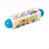 Rotating Block & Game Printed Panels Picture Matching Smooth Painted Wooden Grasping Toy for