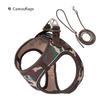 Dog Harness Leash Set for Small Medium Dog Adjustable Reflective Puppy Cat Harness Pet Vest Chihuahua Dachshund Outdoor Walking