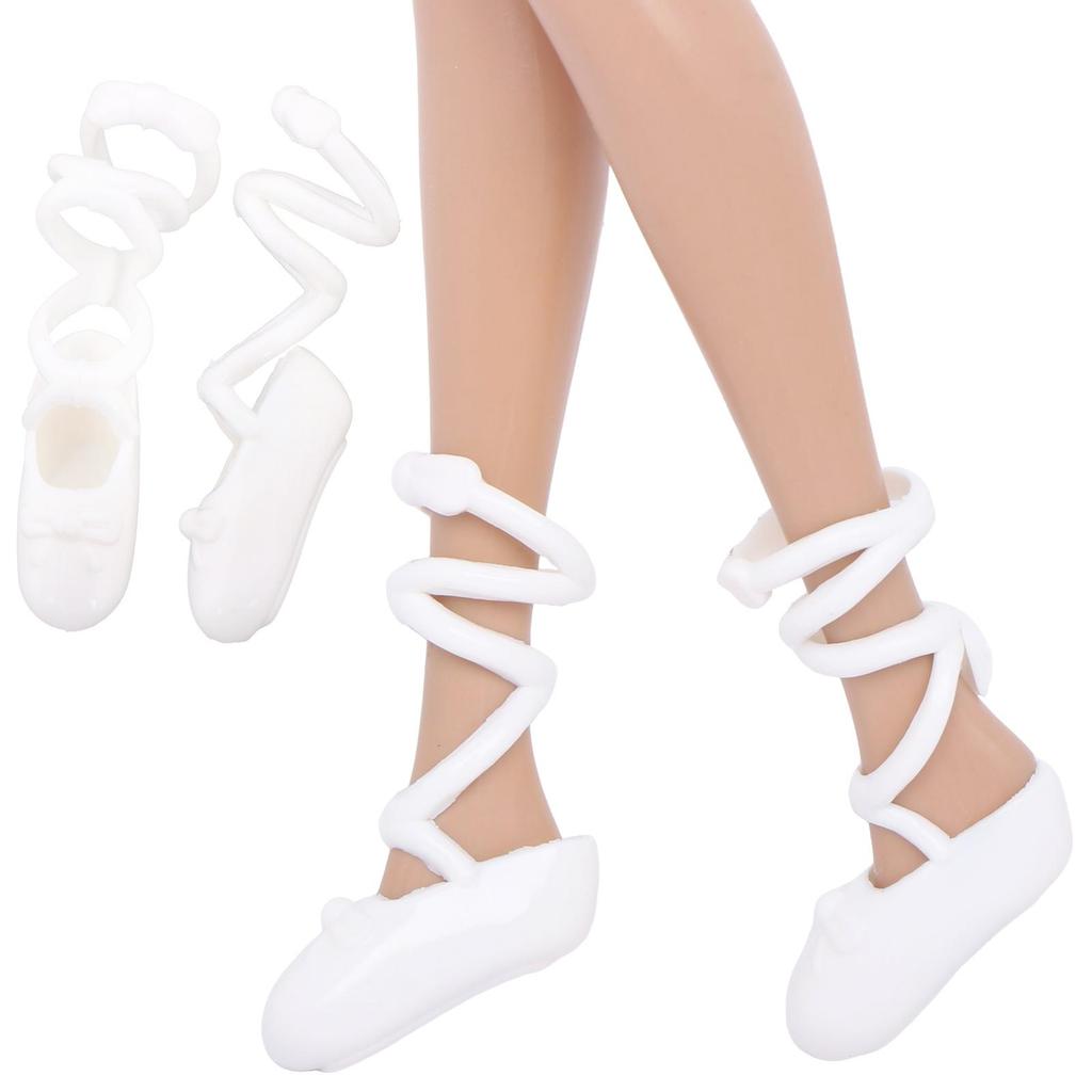 Mixed Style 11.5'' Girl Doll Shoes Sandal Boots Slipper Mini High Heel Shoes for 30cm Doll Accessories Toy