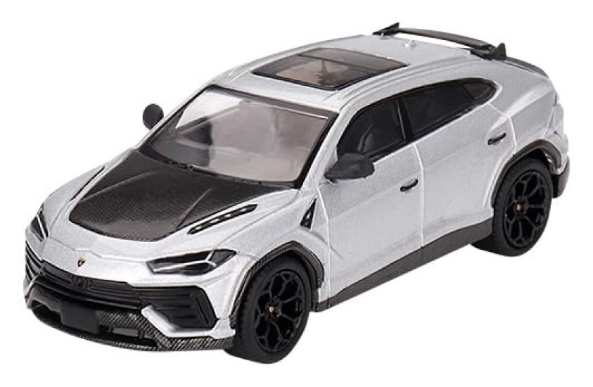 MINI GT Lamborghini Urus Performance Grigio Nimbus Finished Product 1/64 (Gray) (Left-Hand Drive)