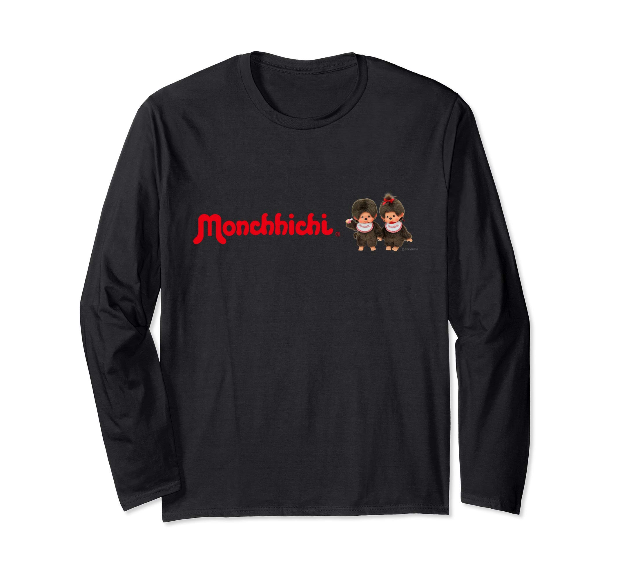 

Графическая футболка с длинным рукавом Monchhichi чёрный