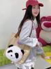 Cute Canvas Shoulder Bag With Zipper Closure For School And Office