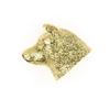 Shiba Inu Made In England 22ct Gold Plated Art Dog Pin Badge Collection (Shiba Inu)