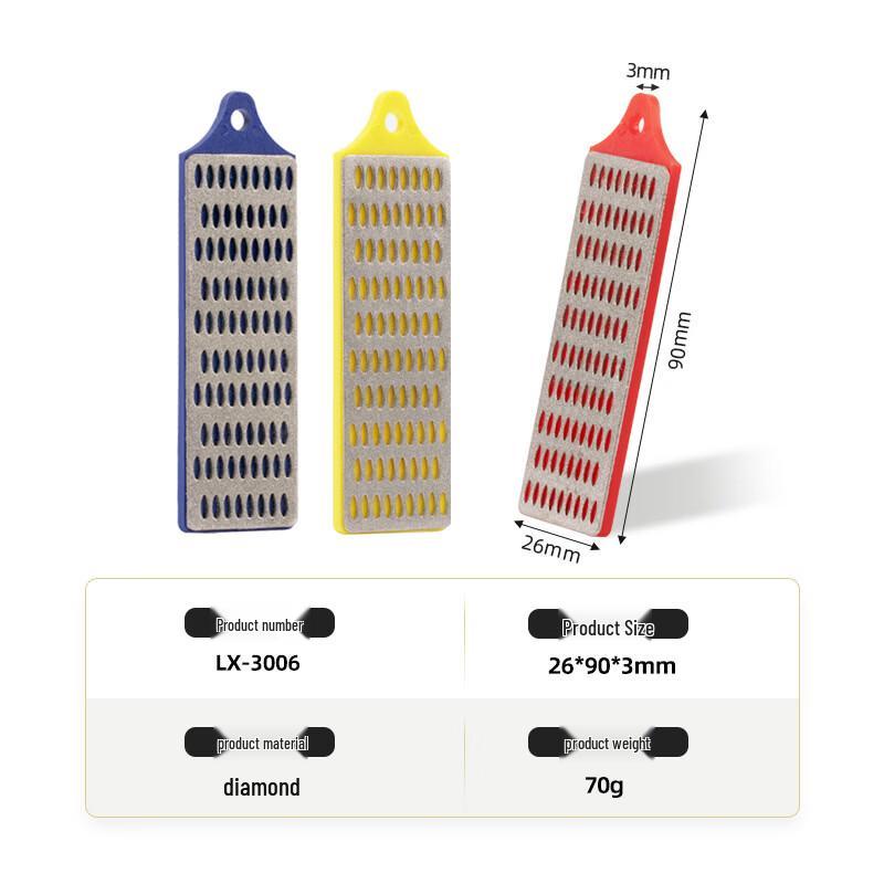 Ru Han Mini Diamond Sharpening Stone 3-Piece Set