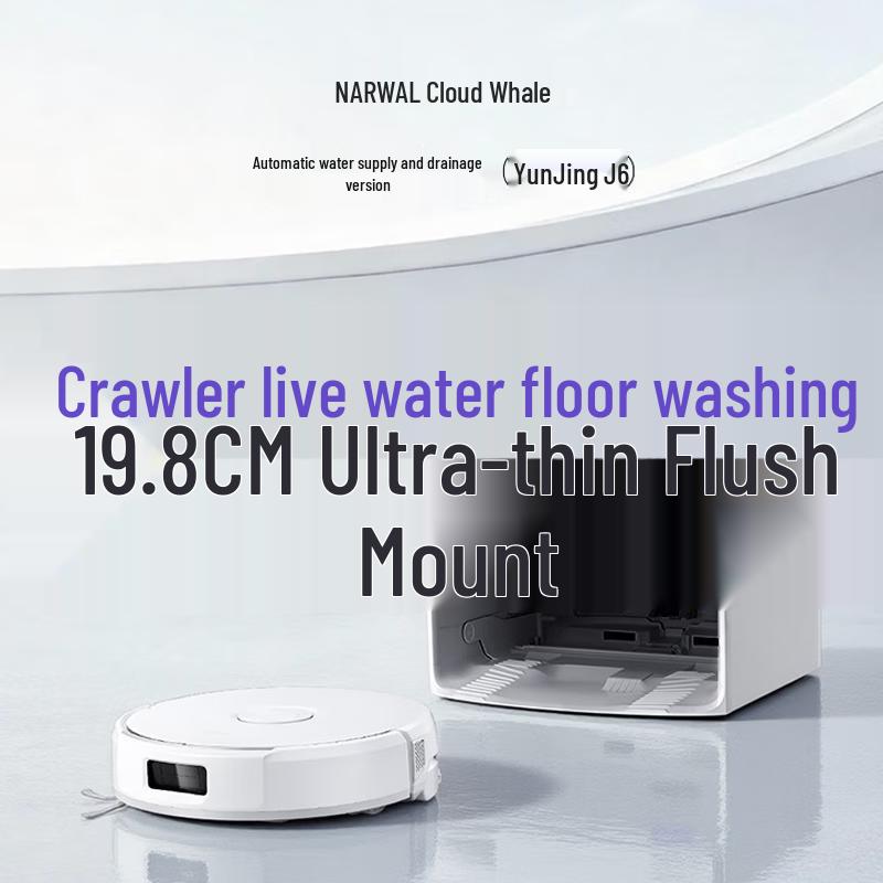 Narwal J6 Ultra-Thin Robot Vacuum and Mop with Auto Water Refill/Drain