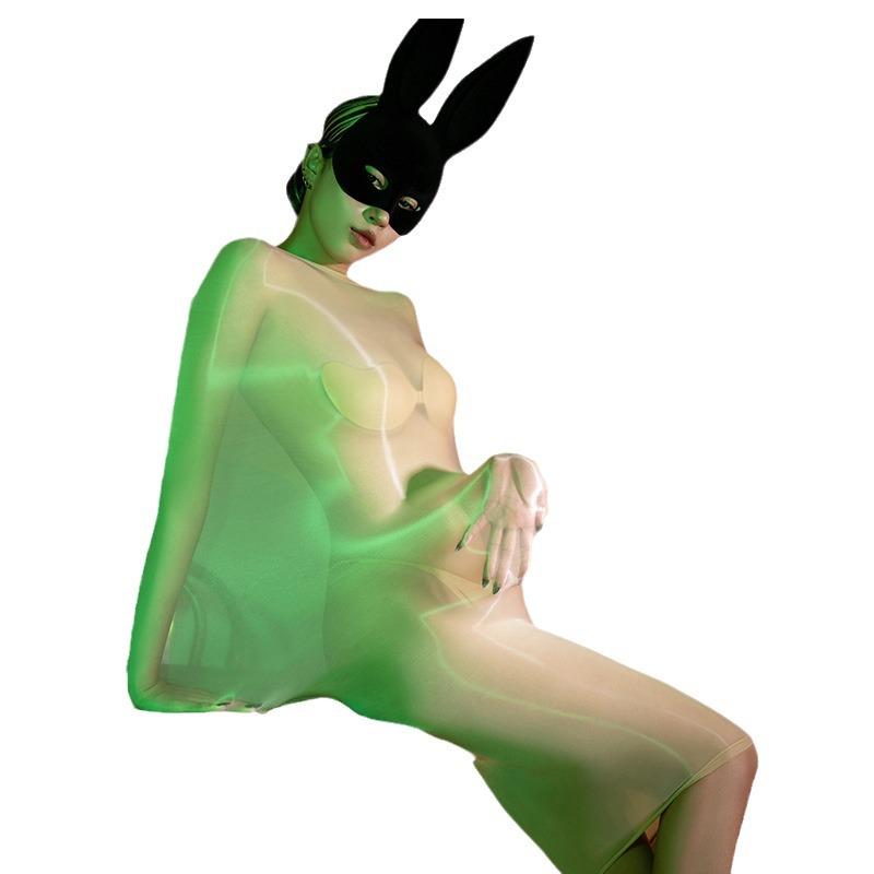 Ölglänzendes Seidiges Trägerkleid - Nische High-End Hüftbetonendes Einteiliges Rock