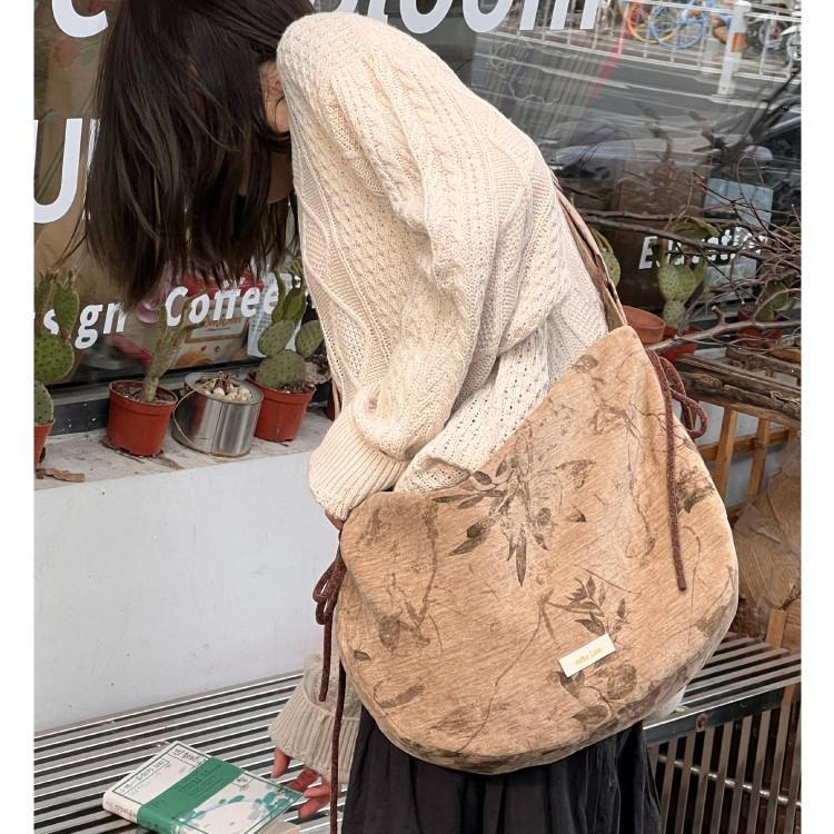 

IELGY Женская большая вместительная сумка-тоут в китайском стиле на молнии, универсальная сумка-мессенджер абрикосовый