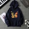 Winter Women's Hoodie Solid Color Print Unisex Style Double Pockets Sweatshirts Outerwear Plus-Size Women's Clothing