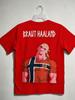 Erling Haaland Norway Funny Majin Buu Graphic T Shirt Unisex Football Soccer Cartoon Tee Unisexs and Unisexs Streetwear Tshirt