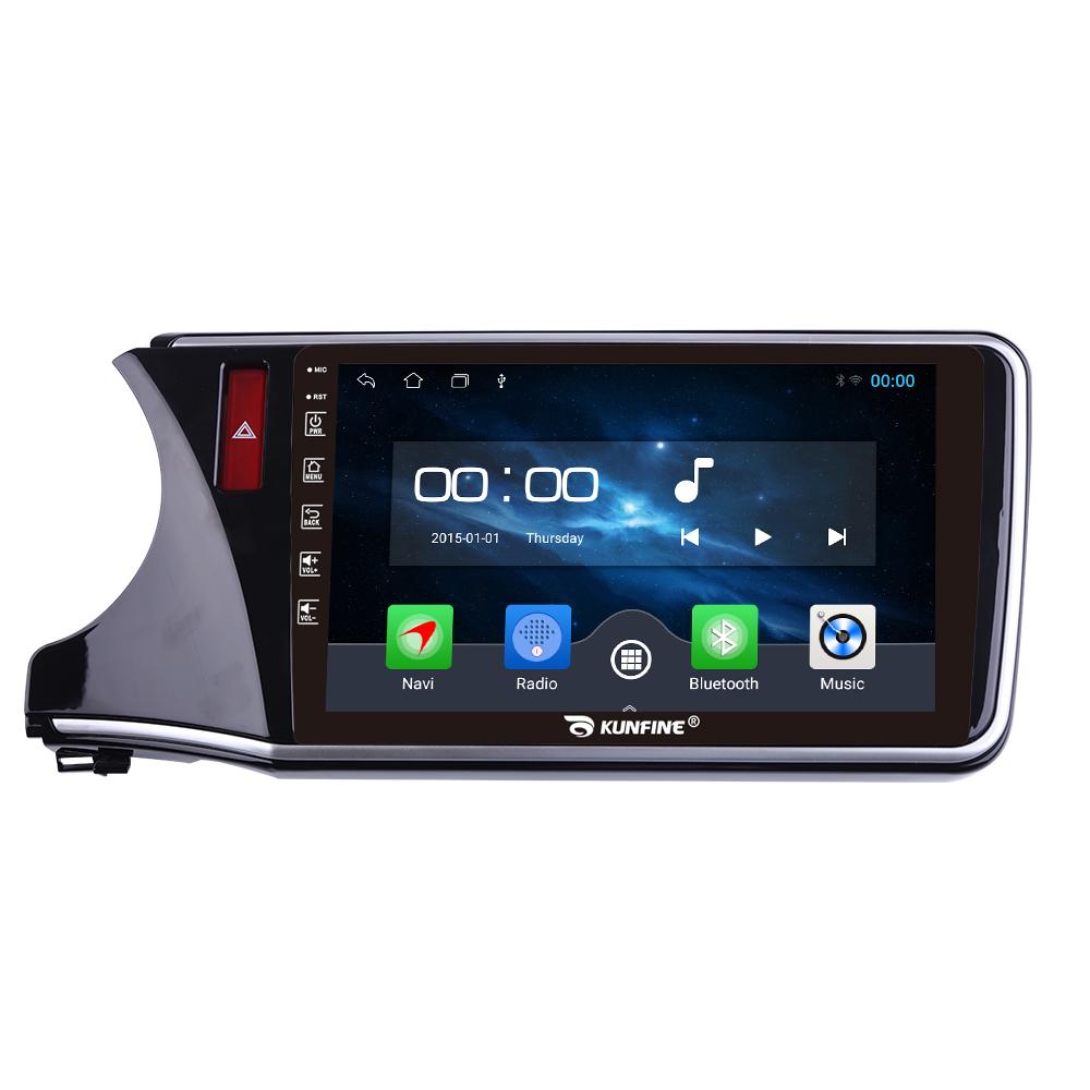 

Android-радио CarPlay и Android, автомобильная навигация, мультимедийный плеер, GPS, RDS, DSP, стерео для Honda City 14-18 Greiz Gienia 15-18 10 Inch чёрный