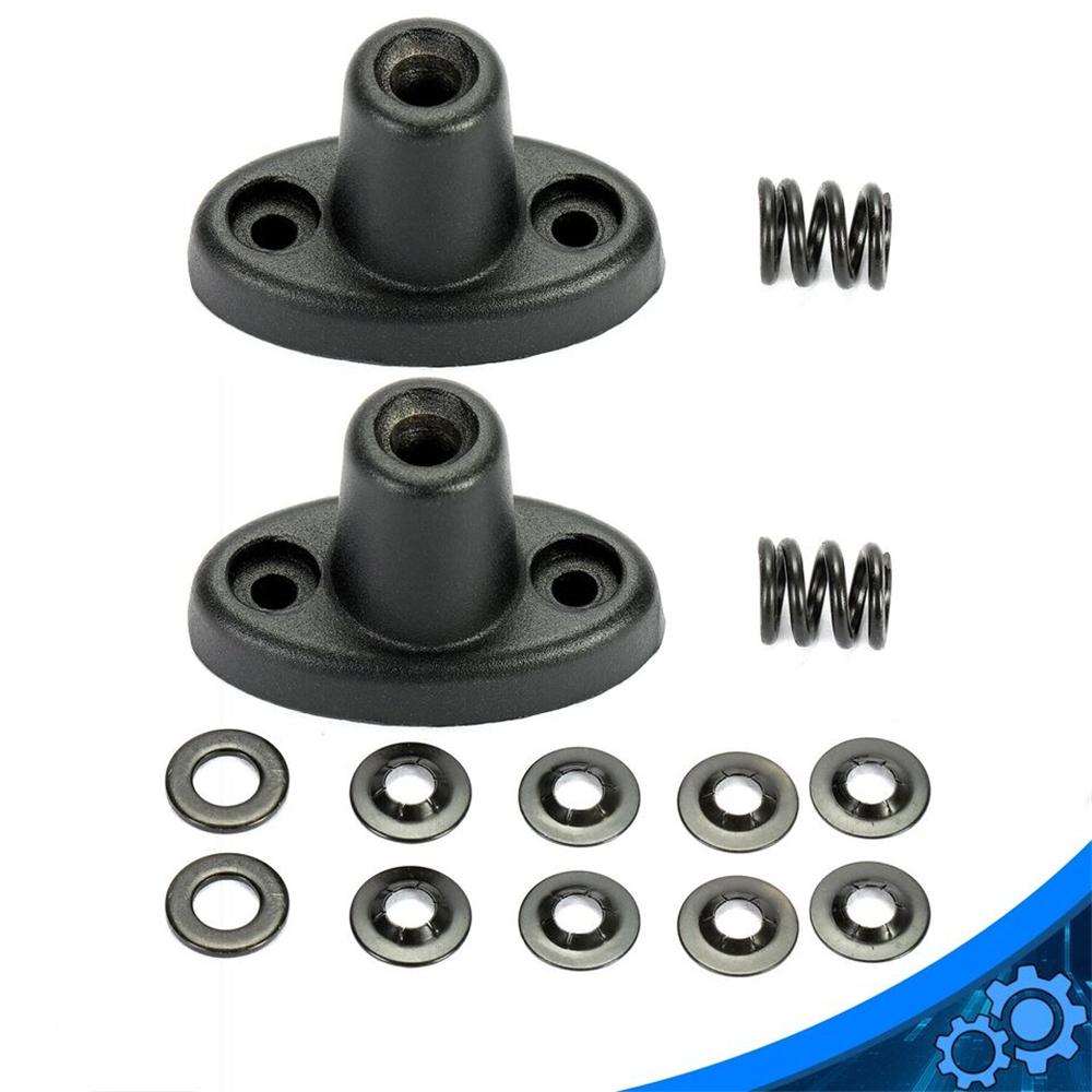 2 Set Sun Visor Repair Bracket Kits For Jeep 97-02 TJ Wrangler Aluminum 924-531