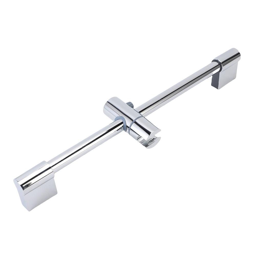 Dusch-Schiebestange Rund Metall Handbrause Schiebestange mit Verstellbarem Duschkopfhalter für Badezimmer 40cm