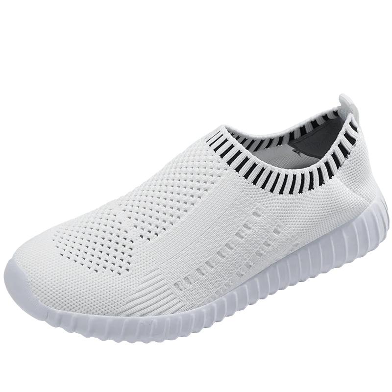 Fashion Women Casual Sneakers Mesh Breathable Sport Shoes for Woman Vulcanized Shoes Summer Female Socks Walking Woman Footwear Femme