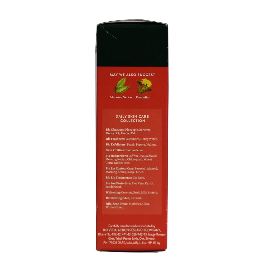 Means for Moisturizing and Cleansing the Skin with Barberry (120 Ml), Bio Berberry Hydrating Cleansing Biotique