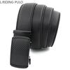 Men's Business Automatic Belt Twill Buckle Genuine Leather Belt Two-layer Cowhide Work Stick