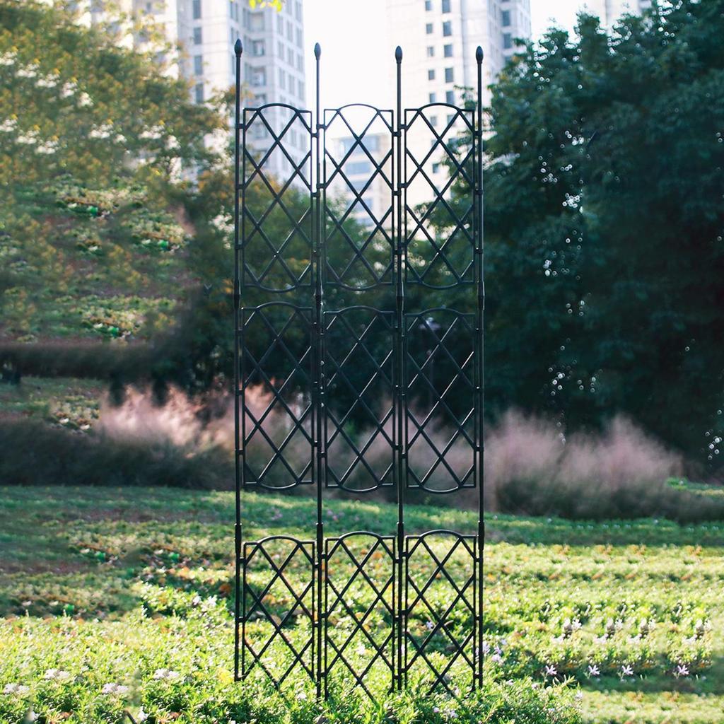 Plant Trellis Indoor Vegetable Growing Obelisk Structures Potted Plant Support Trellis Indoor For Balcony Terrace Yard Backyard