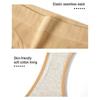 Bezešvá tanga s nízkým vzestupem pro ženy Jednobarevné Vysoce strečové sportovní G-string Dívčí měkké, prodyšné, okouzlující spodky