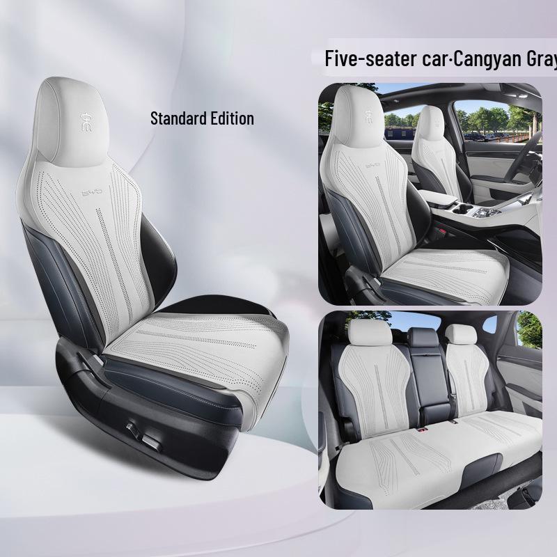 BYD Song PLUS Universal Suede Car Seat Cushion—Four Seasons