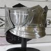 Royal Handicraft  Antique Bespoke SCA HNB 16 Gauge Steel Mediaeval Combat Pig Faced Bascinet Helmet