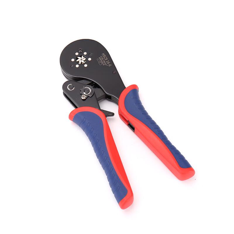 Self-Adjusting Tubular Terminal Crimping Pliers