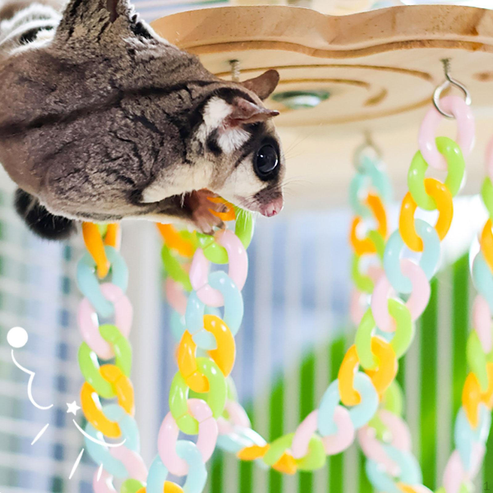 

Прочная красочная подвесная игрушка-цепочка, игрушка-качели для маленьких питомцев, игра для хорьков