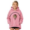 Kinder Mode Haustier Tasche Kapuzenpullover Sweatshirt für Jungen und Mädchen