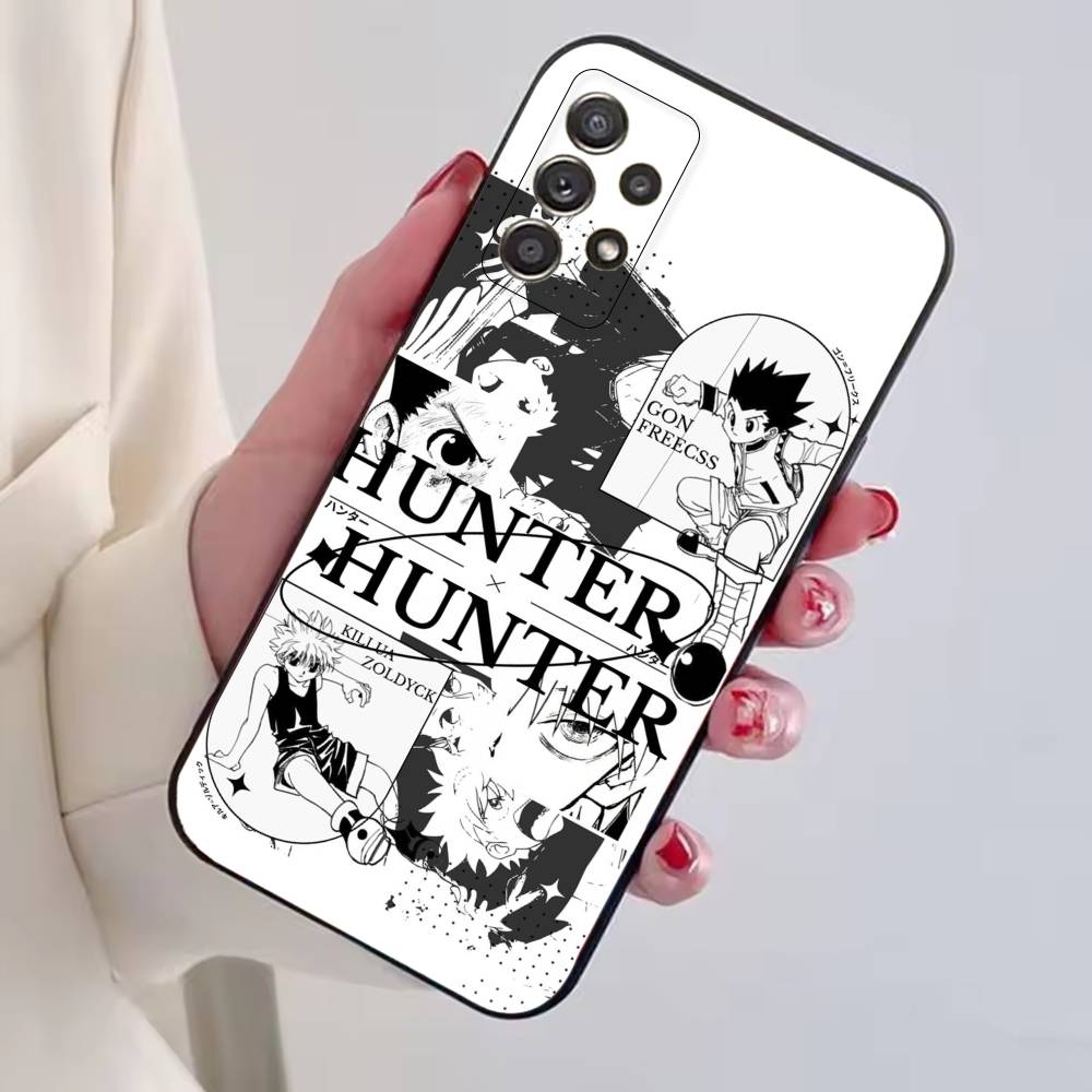 H-Hunter X Hunter Anime Handyhülle Für Samsung S25,S24,S21,S22,S23,S30,Ultra,S20,Plus,Fe,Weiche Silikon Schwarze Hülle
