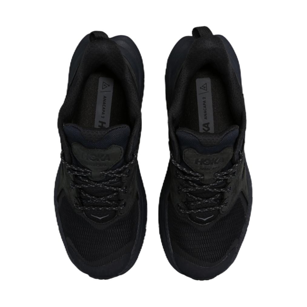 HOKA One One Slip Resistant Abrasion Resistant Low Top Kids' Running Shoes Black Teenagers 1141630-BBLC