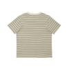 KANGOL Women S pineSS STripe T ShirT 2847 Khaki