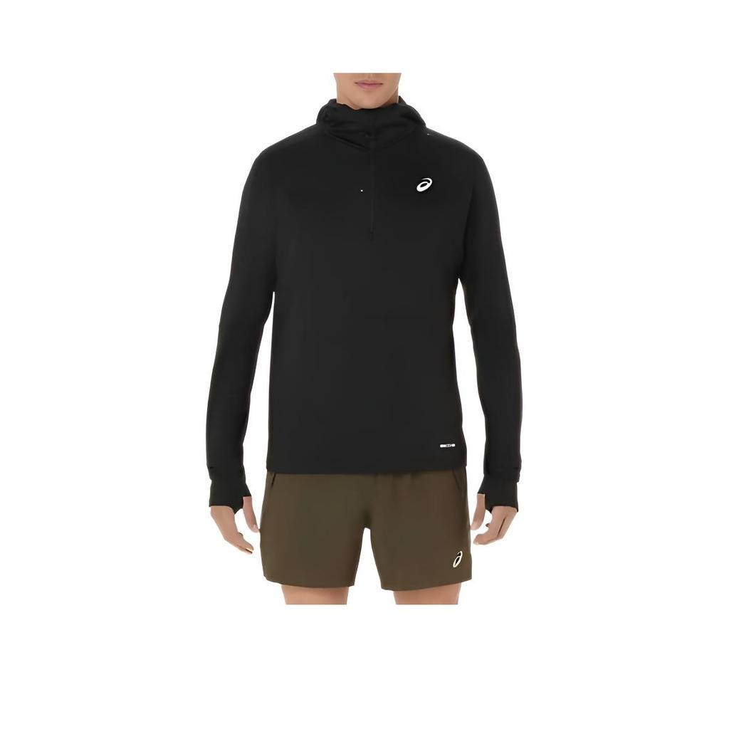 Asics Road Hooded Fitted Printed Comfortable Versatile Sweatshirt Men Sweatshirt 2011D359-001