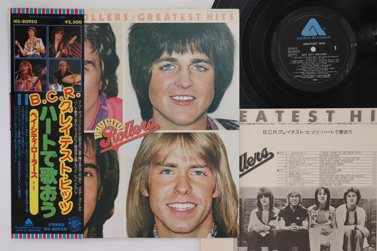 

LP Record BAY CITY ROLLERS Greatest Hits IES80950 ARISTA 1977 Japan Obi Pop Used