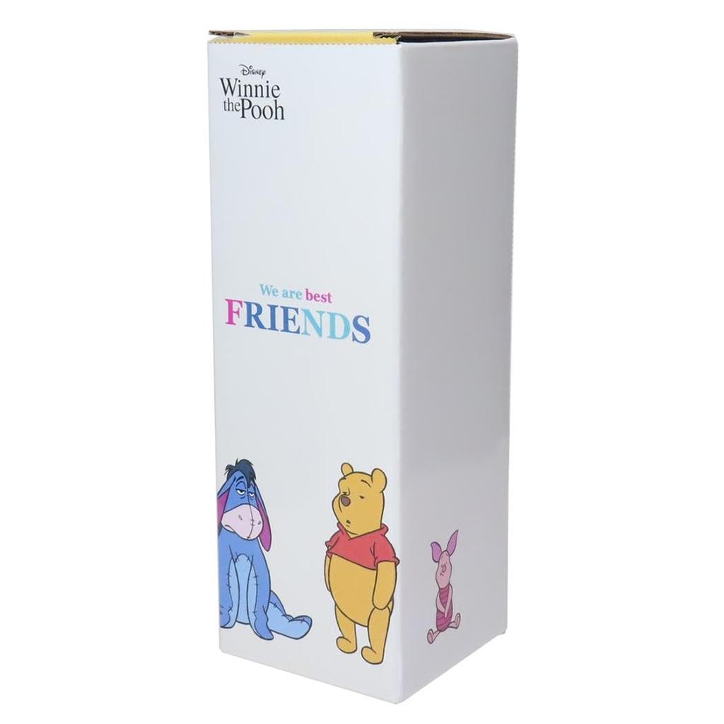 Onishi Ken Seihan Disney Winnie the Pooh Lunch Series Funny Faces Stainless Steel Bottle, Size Approx. 6.7 (H19.4) DIL-3002