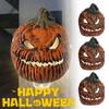 Terrifying Light Up Pumpkin Head Mask Halloween Horror Cosplay Glowing Hands Free Prop Scary Haunt Party Wearable Essential