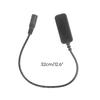 DC 5.5x2.1mm Female to USB Female Power Jack Extension Charge Cable 6V-30V to 5V Charging Cord Adapter