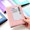 Candy Colors 3inch 64Pockets Card Holder Mini Photo Album Photo Album Picture Case Binders Albums