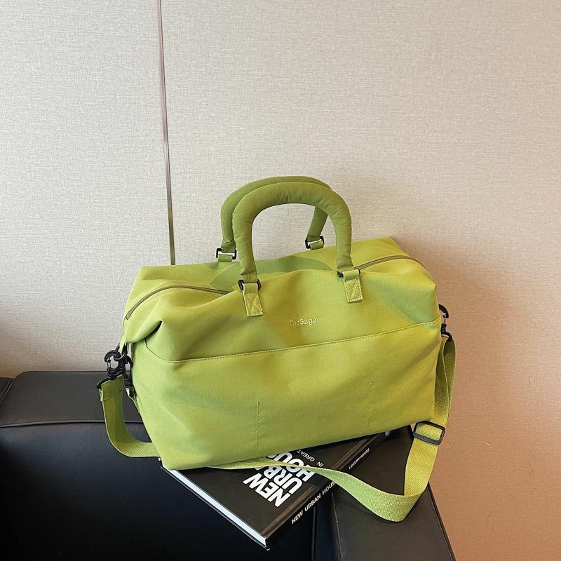 

Модная дорожная наплечная сумка женская сумка-мессенджер с отделением для влажных и сухих вещей простая износостойкая нейлоновая водонепроницаемая дорожная сумка зелёный