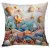 New Fantasy Underwater World Coral Pearl Shell Pillowcase Home Sofa Cushion Cover
