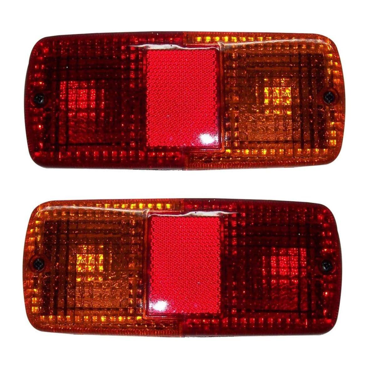 

Rear Combination Light Assembly Tail Lights with 12v Bulbs Suitable for TATA Tata Ace and Universal Applications