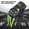 Motorcycle Gloves for Men Women Motorbike Anti Slip Breathable Touchscreen Gloves with Knuckle Protection for Riding,