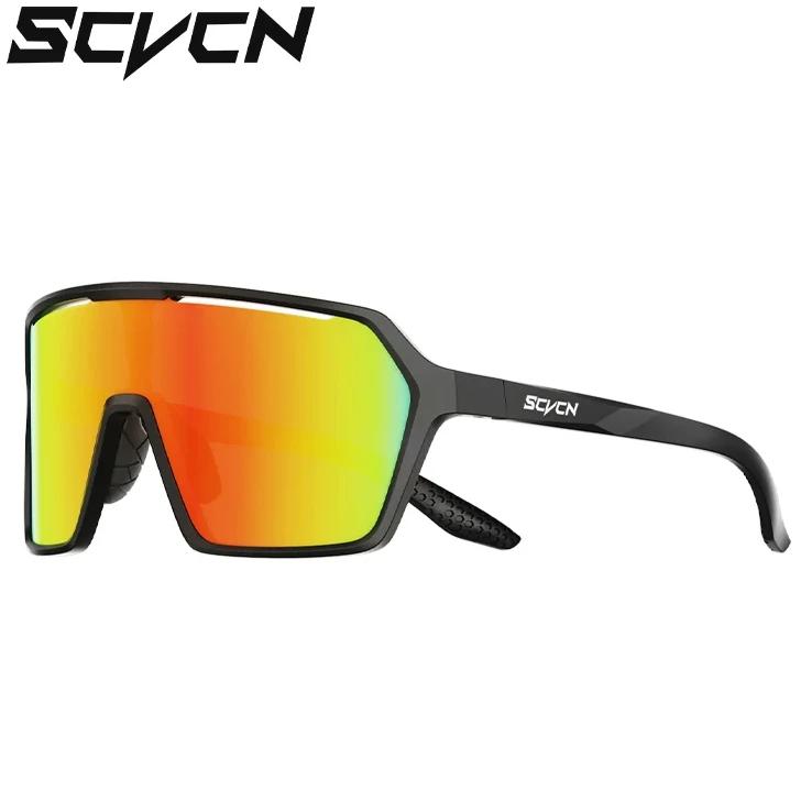 SCVCN Cycling Glasses Fashion Sunglasses for Men Photochromic Women Bike Mountain Road Bicycle Eyewear Cycle Goggles UV400 MTB