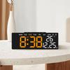 2 Alarms Large Digital Clock 12/24H Format Dual Control Table Clock Alarm Clock  for Living Room