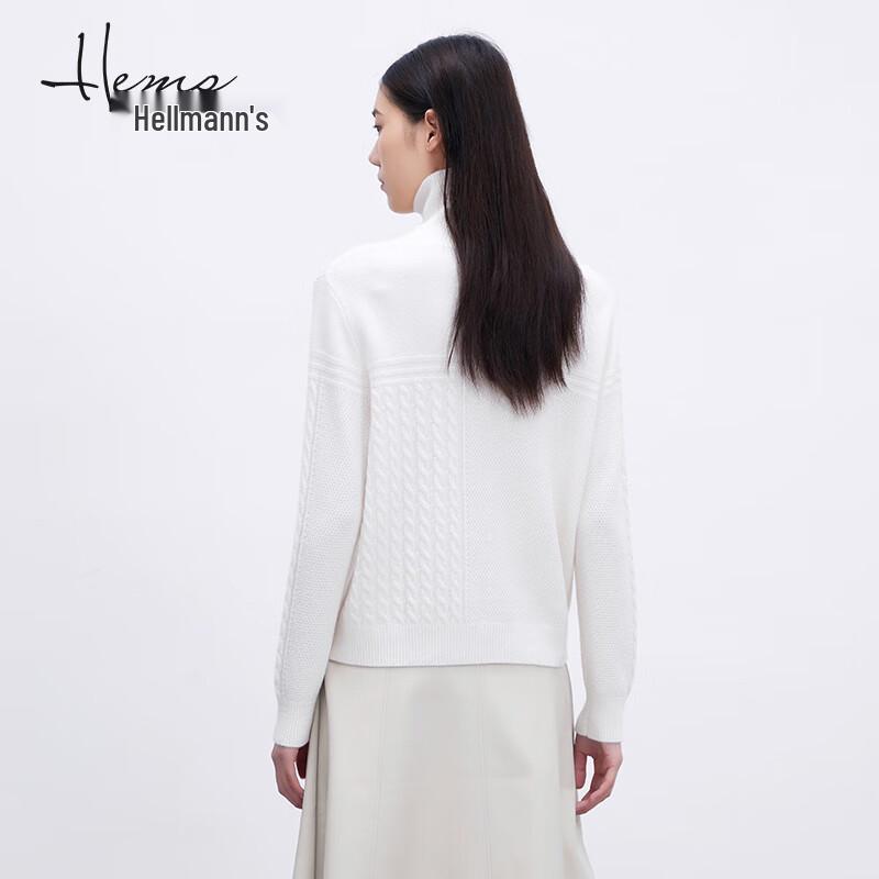 Heirmans Women's Cashmere High-Neck Long-Sleeve Sweater